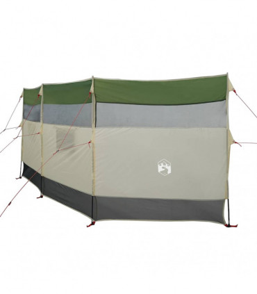vidaXL Camping Windbreak Green 510x153 cm Waterproof