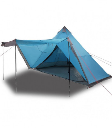 vidaXL Family Tent Tipi 6-Person Blue Waterproof