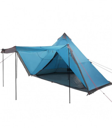 vidaXL Family Tent Tipi 6-Person Blue Waterproof