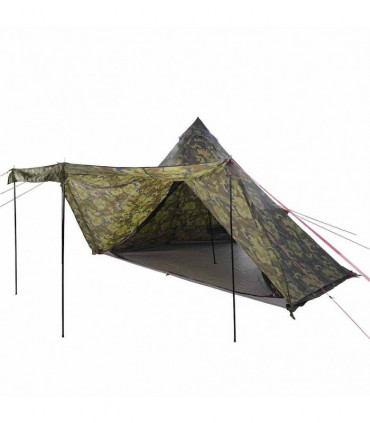 vidaXL Family Tent Tipi 6-Person Camouflage Waterproof