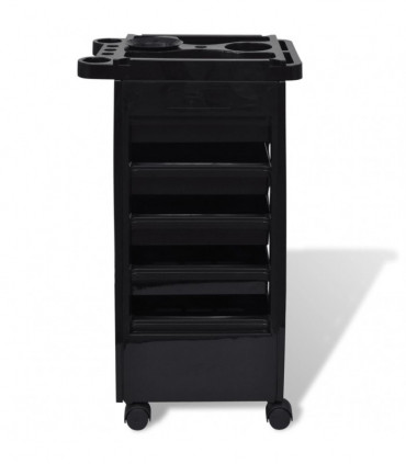 Hair Salon Plastic Trolley with Wheels