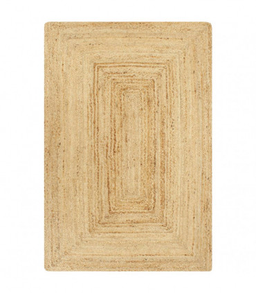 Handmade Rug Jute Natural 120x180 cm