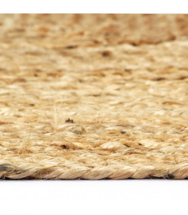 Handmade Rug Jute Natural 120x180 cm