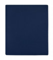 Jersey Fitted Sheet Navy Blue 160x200 cm Cotton