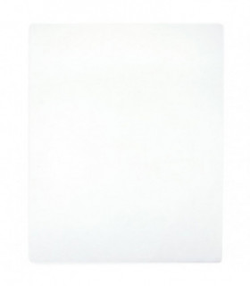 Jersey Fitted Sheet White 160x200 cm Cotton