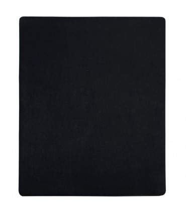 Jersey Fitted Sheets 2 pcs Black 160x200 cm Cotton
