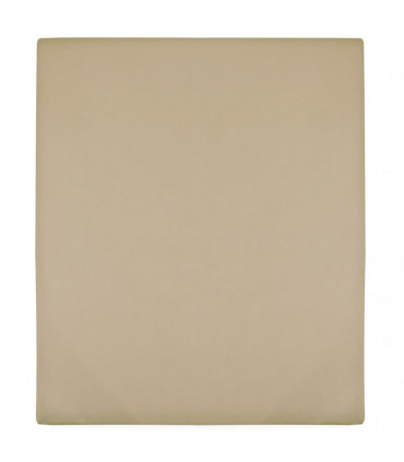 Jersey Fitted Sheets 2 pcs Taupe 140x200 cm Cotton