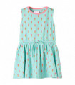 Kids' Dress with Drawstring Light Mint 116