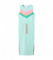 Kids' Dress with Drawstring Light Mint 116
