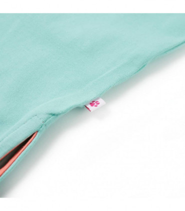 Kids' Dress with Drawstring Light Mint 116