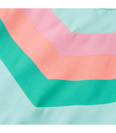 Kids' Dress with Drawstring Light Mint 128