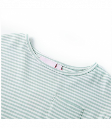 Kids' Dress with Ruffle Sleeves Mint 92