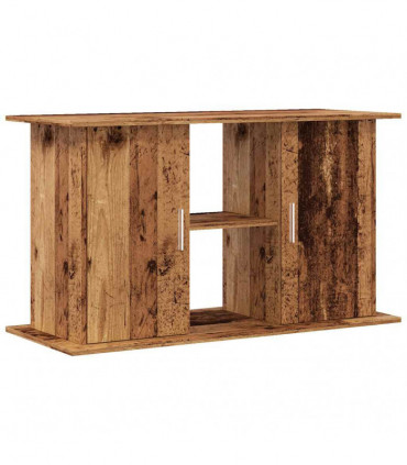 vidaXL Aquarium Stand Old Wood 101x41x58 cm Engineered Wood