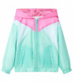 Kids' Hooded Jacket with Zip Multicolour 116