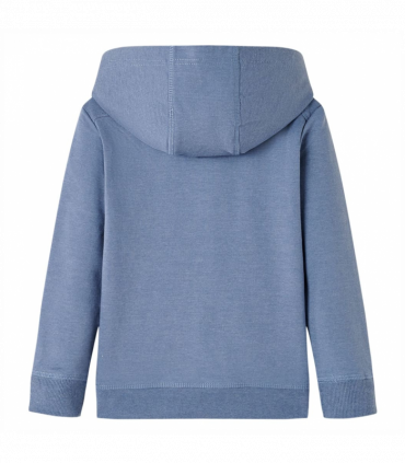 Kids' Hooded Sweatshirt Blue Melange 116