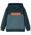 Kids' Hooded Sweatshirt Dark Green 104