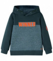 Kids' Hooded Sweatshirt Dark Green 116