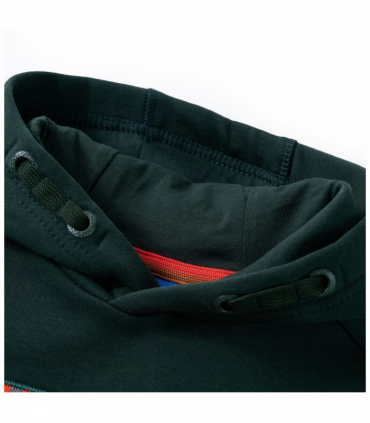 Kids' Hooded Sweatshirt Dark Green 92