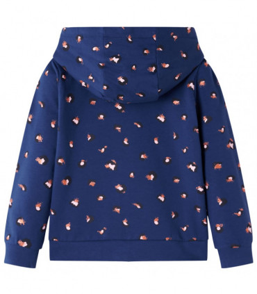 Kids' Hooded Sweatshirt Navy Blue 104