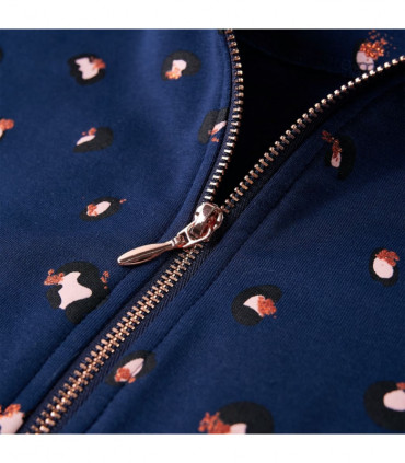 Kids' Hooded Sweatshirt Navy Blue 104