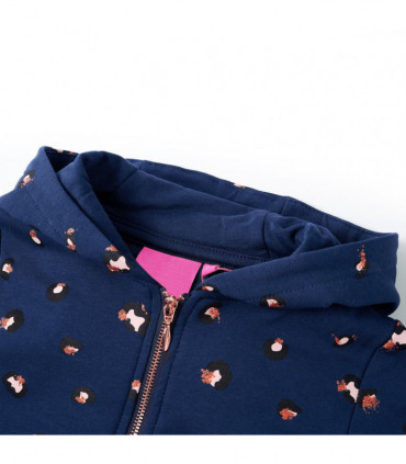 Kids' Hooded Sweatshirt Navy Blue 128