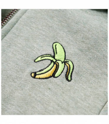 Kids' Hooded Sweatshirt with Zip Light Khaki Melange 92