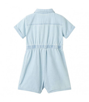 Kids' Onesie with Short Sleeves Soft Blue 140
