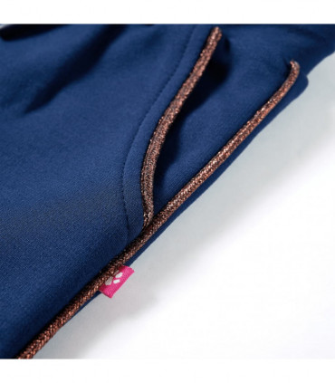 Kids' Pants with Drawstring Navy Blue 116