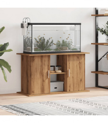 vidaXL Aquarium Stand Artisan Oak 101x41x58 cm Engineered Wood