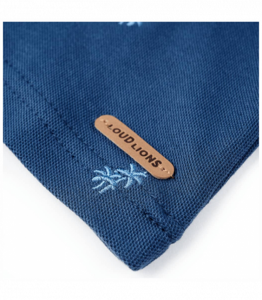 Kids' Polo Shirt Dark Blue 116