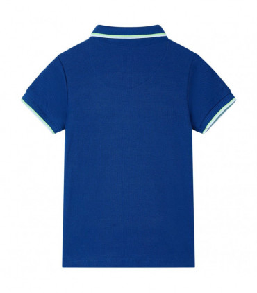 Kids' Polo Shirt Dark Blue 116