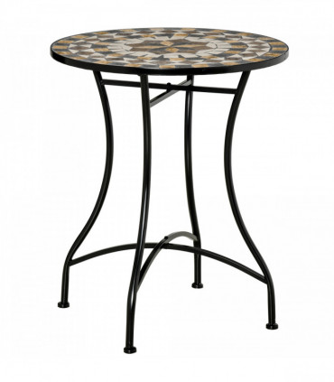 Ceramic Mosaic Tabletop - Durable Design for Indoor & Outdoor Use - 60cm