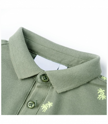 Kids' Polo Shirt Khaki 104