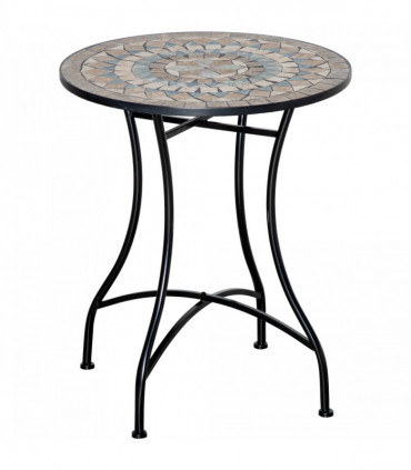 Ceramic Mosaic Tabletop - Durable Design for Indoor & Outdoor Use - 60cm