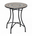 Ceramic Mosaic Tabletop - Durable Design for Indoor & Outdoor Use - 60cm