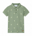 Kids' Polo Shirt Khaki 128