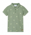 Kids' Polo Shirt Khaki 92
