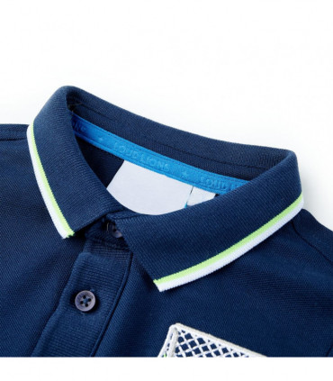 Kids' Polo Shirt Navy 116