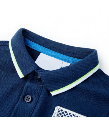 Kids' Polo Shirt Navy 128