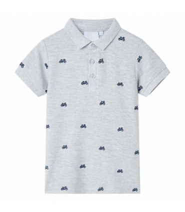 Kids' Polo Shirt  Grey Melange 92