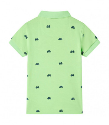 Kids' Polo Shirt  Neon Green 104