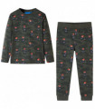 Kids' Pyjamas with Long Sleeves Khaki 92