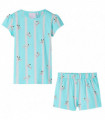 Kids' Pyjamas with Short Sleeves Ecru 116