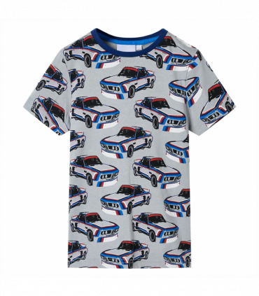 Kids' Pyjamas with Short Sleeves Grey 104