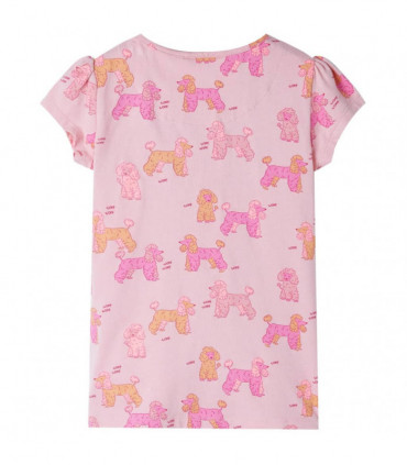 Kids' Pyjamas with Short Sleeves Light Pink 92