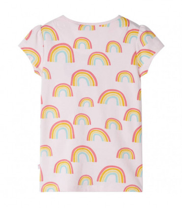 Kids' Pyjamas with Short Sleeves Soft Pink 116