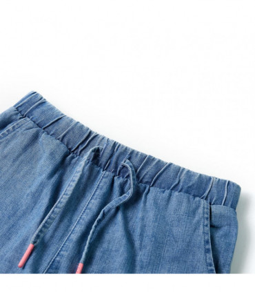 Kids' Shorts Denim Blue 116