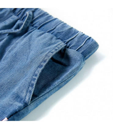 Kids' Shorts Denim Blue 116