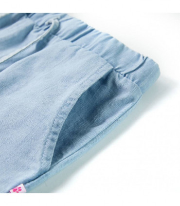 Kids' Shorts Soft Denim Blue 128