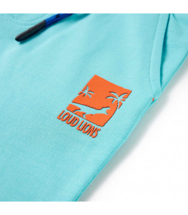 Kids' Shorts with Drawstring Aqua 128